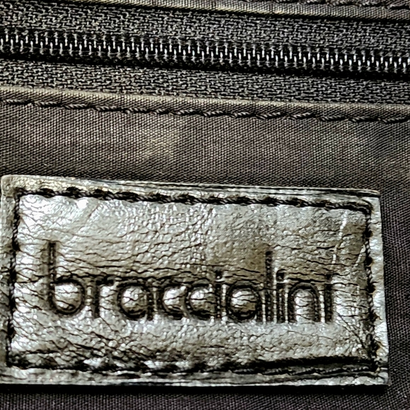 BRACCIALINI | Vintage Italian Leather Bag - Picture 3 of 8